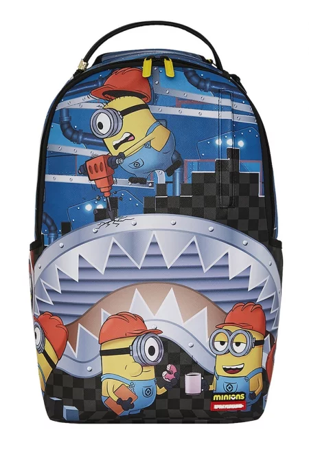Унисекс раница с принт на Minions - Многоцветен