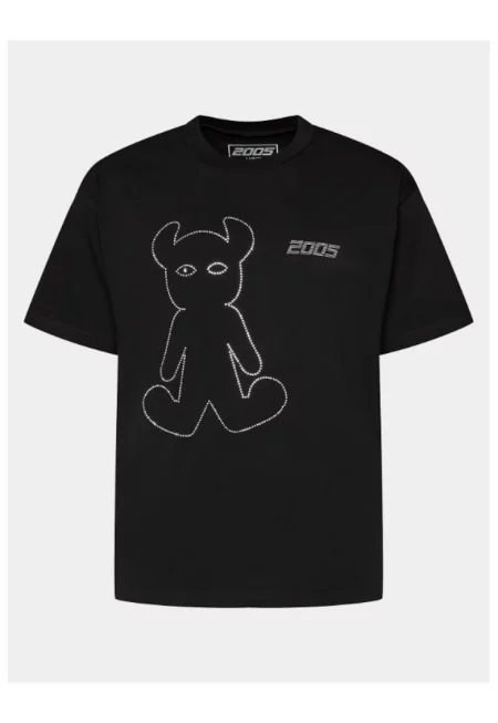 Унисекс тениска -  302792788 - Памук - Черен