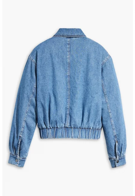 Яке от деним с ръкави реглан