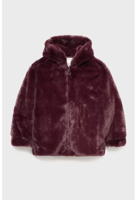 Яке с качулка и вътрешен етикет за име