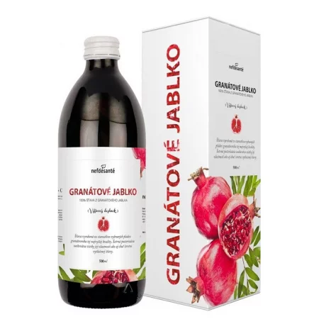 Сок от нар – антиоксидант и тоник за енергия, 500 ml, 10 дози