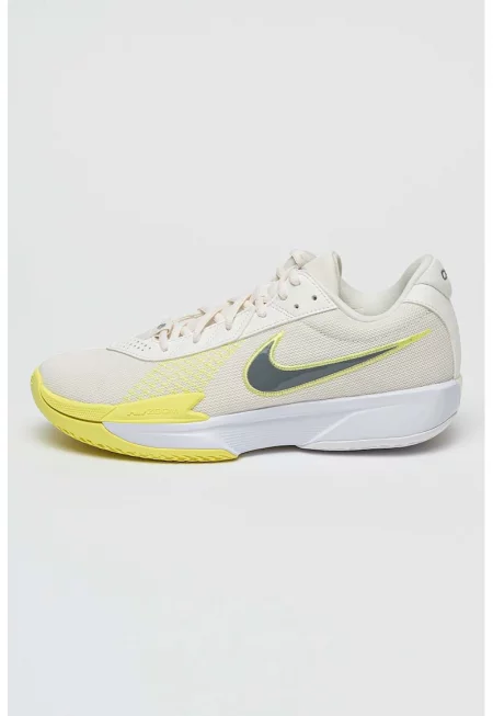 Баскетболни обувки G.T. Cut Academy - Светло сив/Бледожълт/Мръснобял