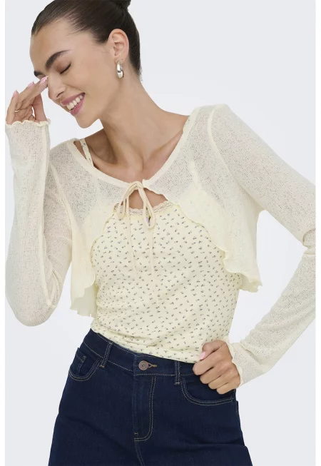 Блуза Lemone с дизайн 2 в 1