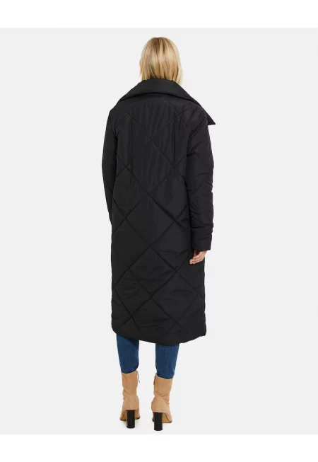 Дълго подплатено зимно яке Peridot 6003 с капитониран дизайн