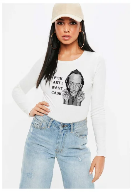 Дамска блуза - Dali - I want CASH