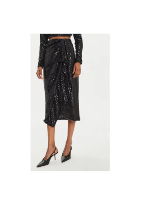 Дамска пола -  304937064 - Полиестер - Черен - Черен