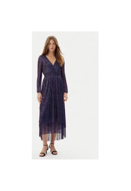 Дамска рокля  PL953637 - Полиестер - Лилав - Лилав