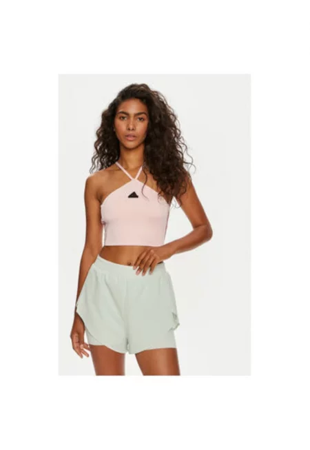 Дамска тениска -  303899806 - Рециклиран полиестер - Розов - Розово