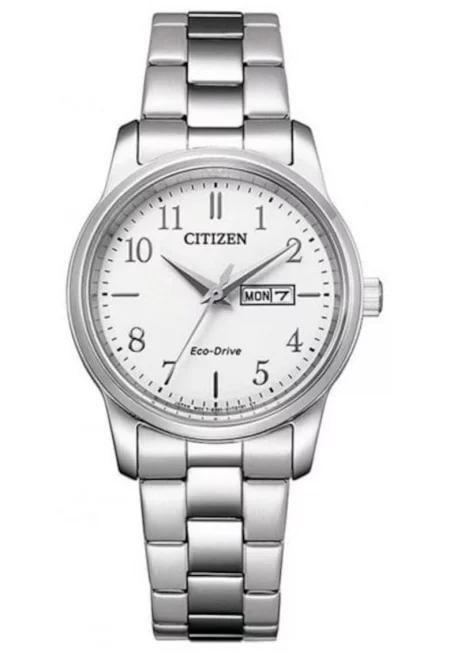 Дамски часовник  Eco-Drive - корпус 30 мм - водоустойчивост 10 ATM - EW3261-57A