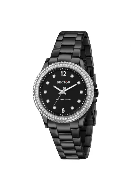 Дамски часовник  R3253161535 Кварцов Черен