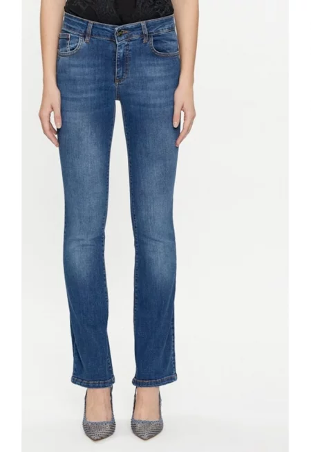 Дамски дънки -  29469 - Сини - Памук