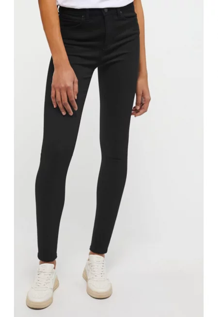 Дамски дънки -  303608637 - Памук - Черен - Черен