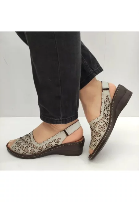 Дамски ежедневни сандали  2024-1 Сиви