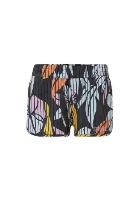 Дамски къси панталонки  PW Mix - Черен/Флорален