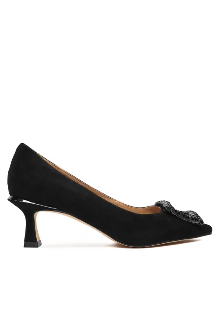 Дамски обувки -  Suede Black
