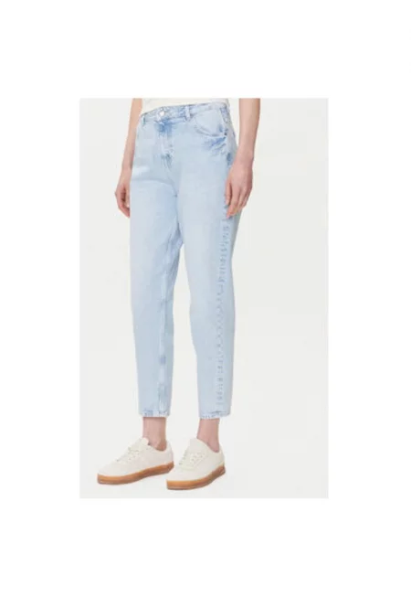 Дамски панталон  1016196 - Памук - Светлосин