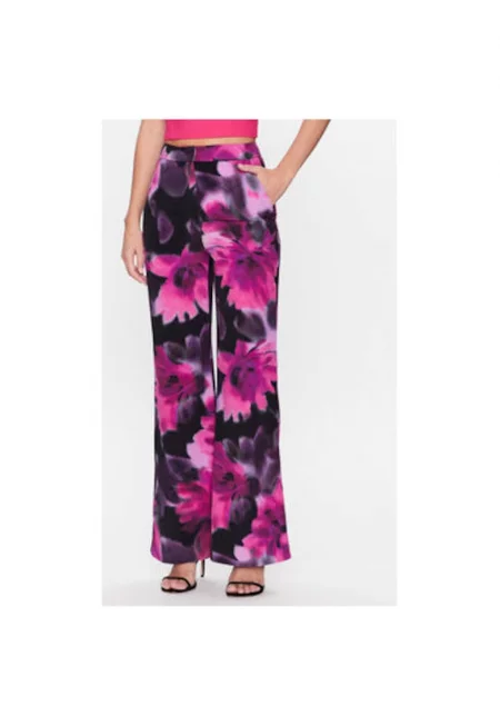 Дамски панталон -  302900831 - Полиестер - Розов - Розово