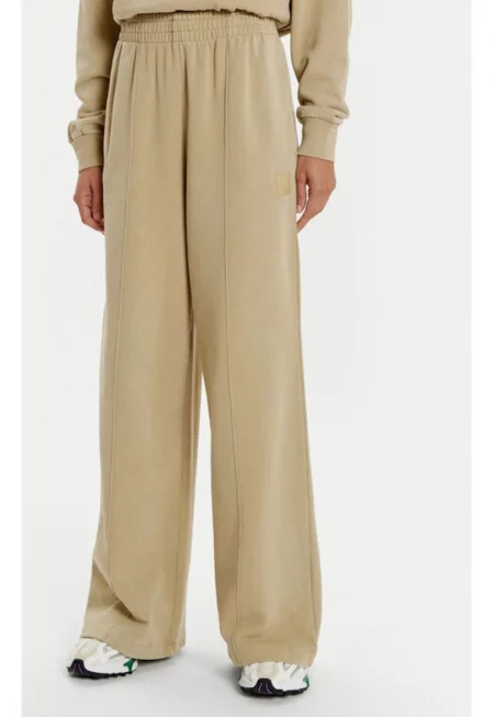 Дамски панталон -  304581670 - Памук - Бежов - Бежов