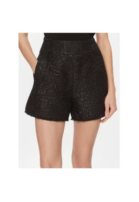 Дамски шорти -  303666491 - Полиестер - Черен - Черен