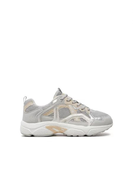 Дамски спортни обувки -  304322 - Еко кожа - Бежови