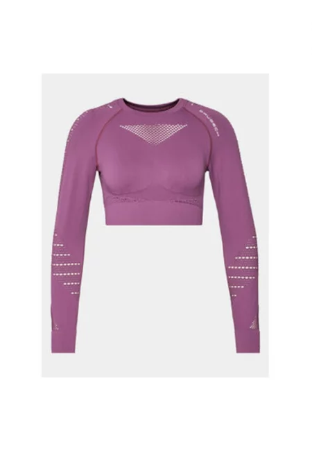 Дамски спортни тениски -  304136009 - Полиамид - Еластан - Лилав