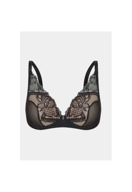 Дамски сутиен -  303475680 - Полиамид - Черен - Черен