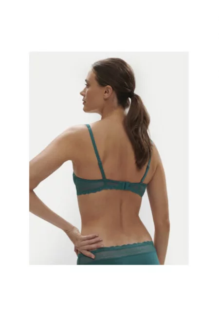 Дамски сутиен -  303770211 - Полиамид - Зелен