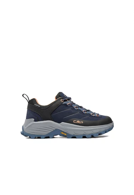 Дамски трекинг обувки -  12631 - Сини - Естествена кожа