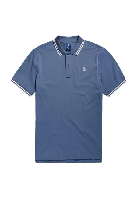 Dunda Slim Fit Polo T-Shirt 2 - Син