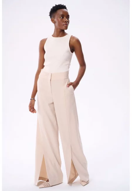 Елегантни широки панталони Telza