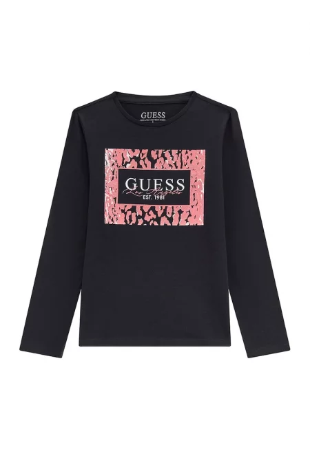 GUESS - Блуза с овално деколте