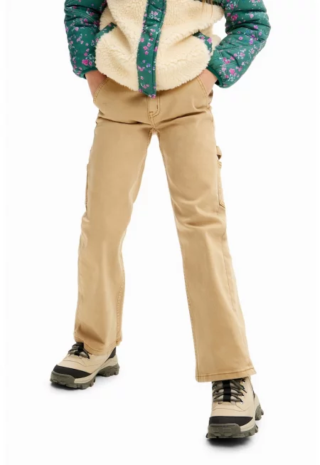 Карго дънки - Бежов