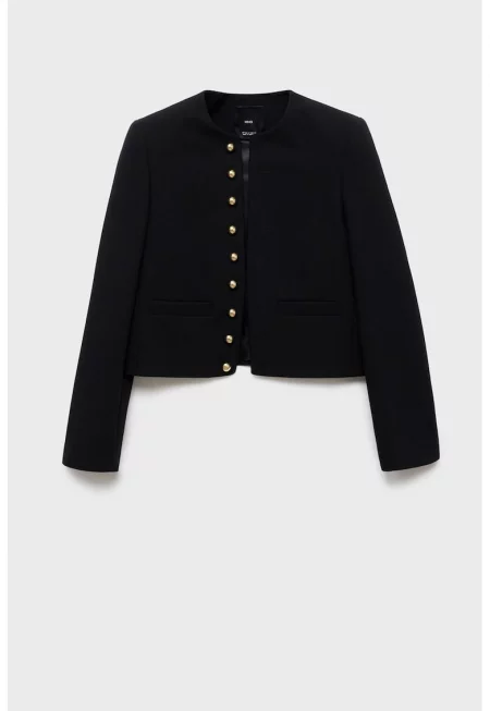 Късо яке с копчета