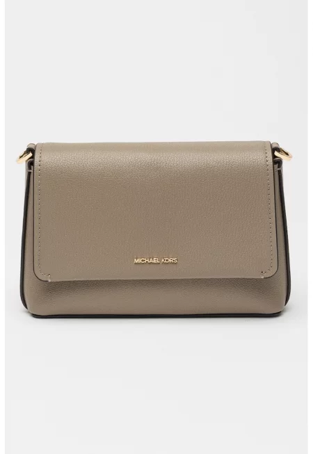 Кожена чанта Nessa - Сиво-кафяв