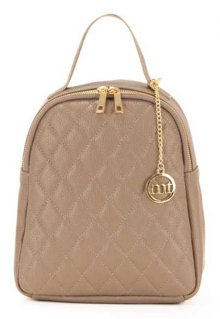 Кожена раница Soncino - Светло кафяво