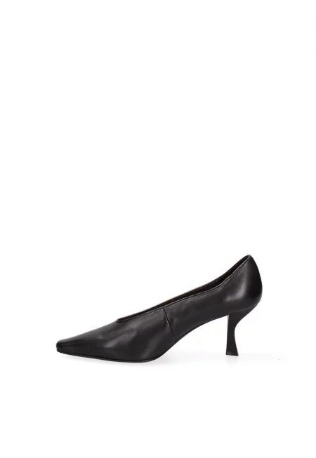 Кожени обувки Zelia Nova - Черен