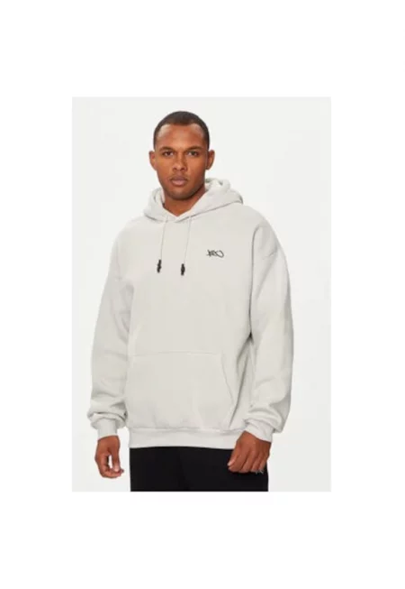 Мъжка блуза -  304505225 - Памук/Полиестер - Сива - Сив