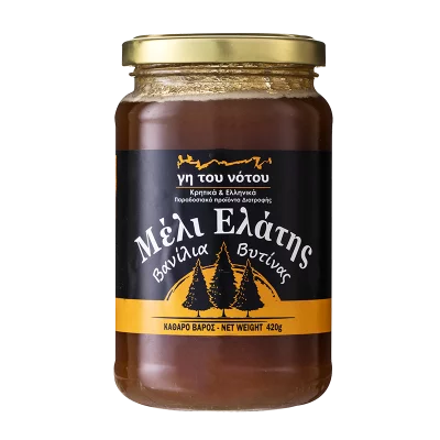 Мед от ела и билки (органик) от Гърция, 450 g