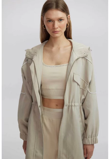 Палто с цип