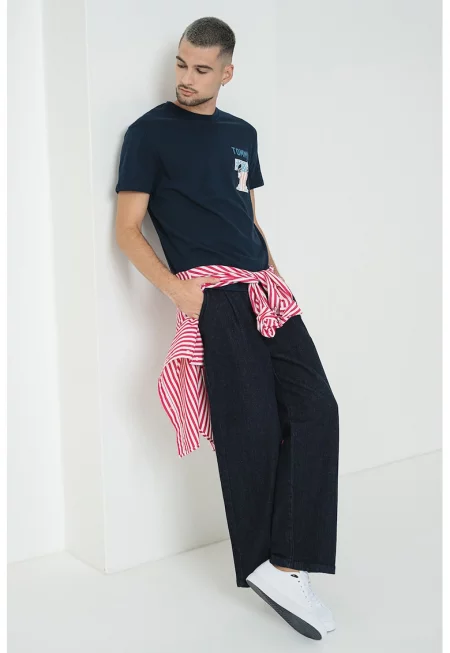 Памучна тениска с лого