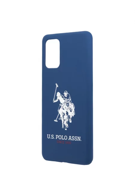 Предпазен калъф US Polo Silicone - За Samsung Galaxy S20 Plus - Blue