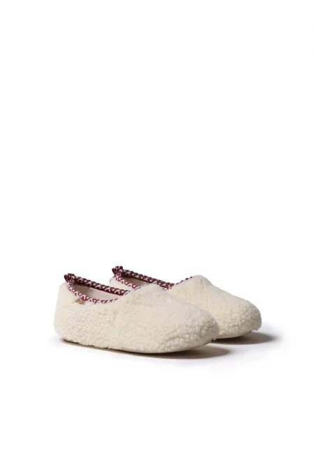 Пухкави домашни чехли Marta-SH -  Дамски - Бежови