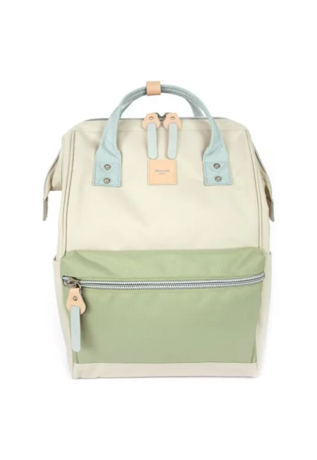 Раница  No. M - 15л - 65987 - Зелен/Бежов