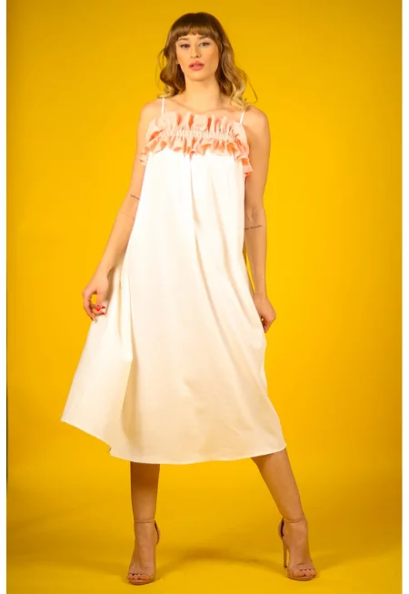 Рокля Aurore с набирания