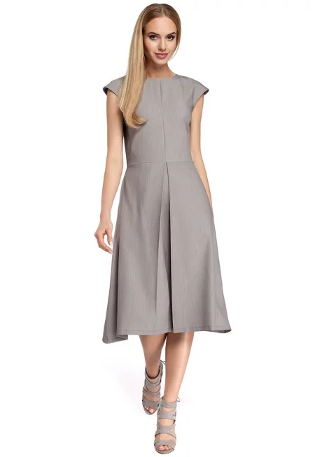 Рокля Lady Barbara - сива