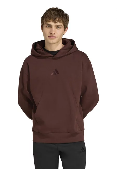 Широко худи All SZN с джоб кенгуру