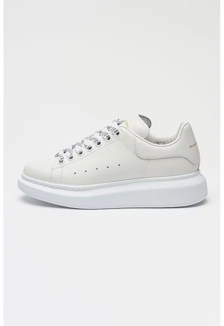 Скосени кожени маратонки