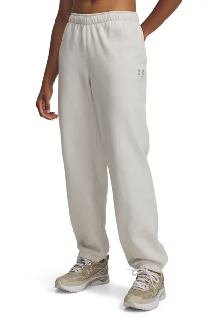 Спортен панталон с връзка - Мръснобял