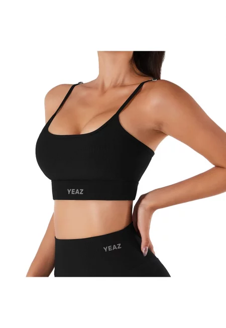 Спортно бюстие TOUJOURS 29159 с регулируеми презрамки - Черен