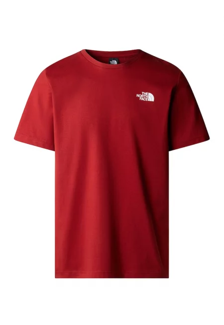 Тениска с овално деколте и лого на гърба